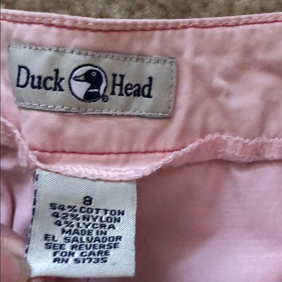 Pink Vintage Duck 🦆 Head Capris - Size 8 - Picture 5 of 10